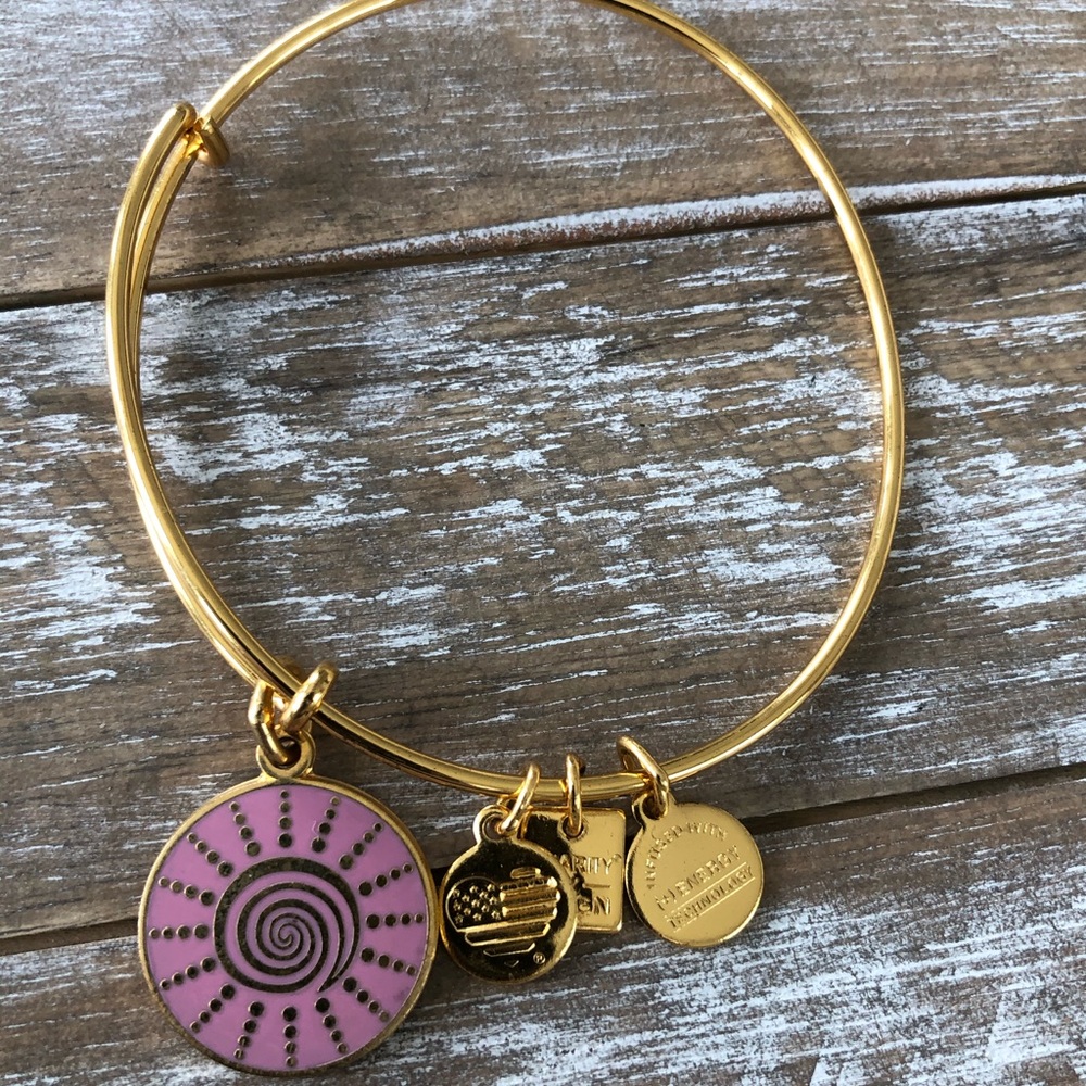 Alex & Ani ..golden evolution bracelet